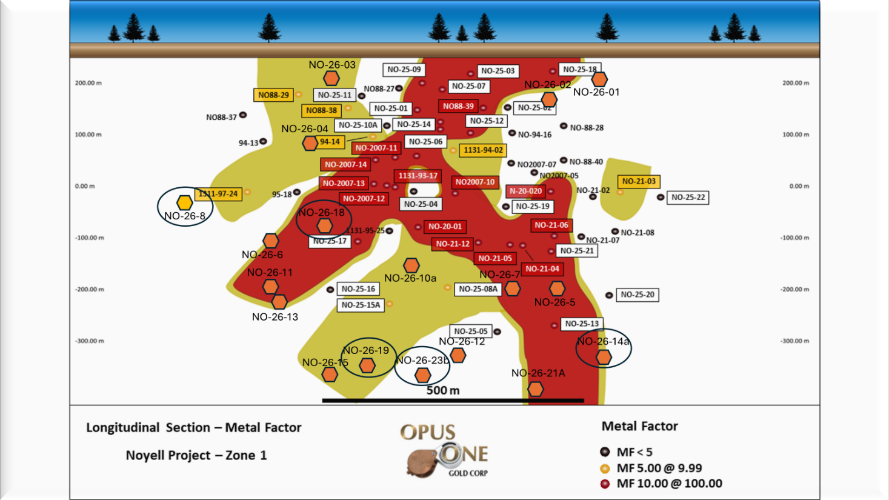 LONGITUDINAL SECTION – ZONE 1
